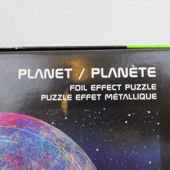 NASA 750 Piece Foil Effect Planet Jigsaw Puzzle - Picture 12 of 14